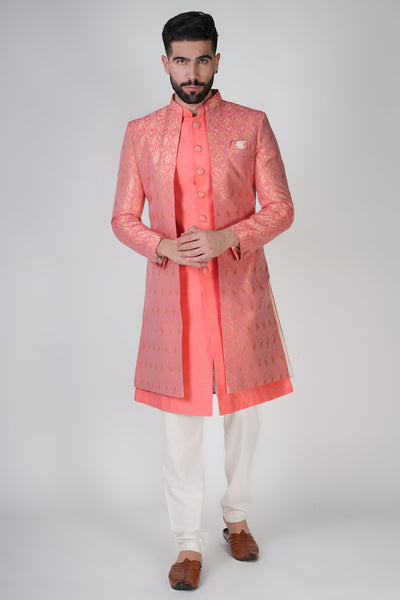 Elevate Your Wedding Look with Exquisite Sherwani Sets from Shagans.com