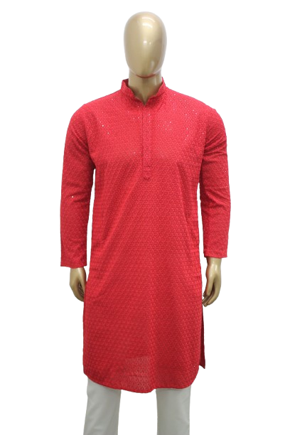 EMBRODERED SEQUIN KURTA